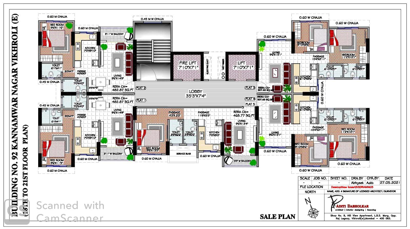 UNIQUE HEIGHTS BLDG. No. 92